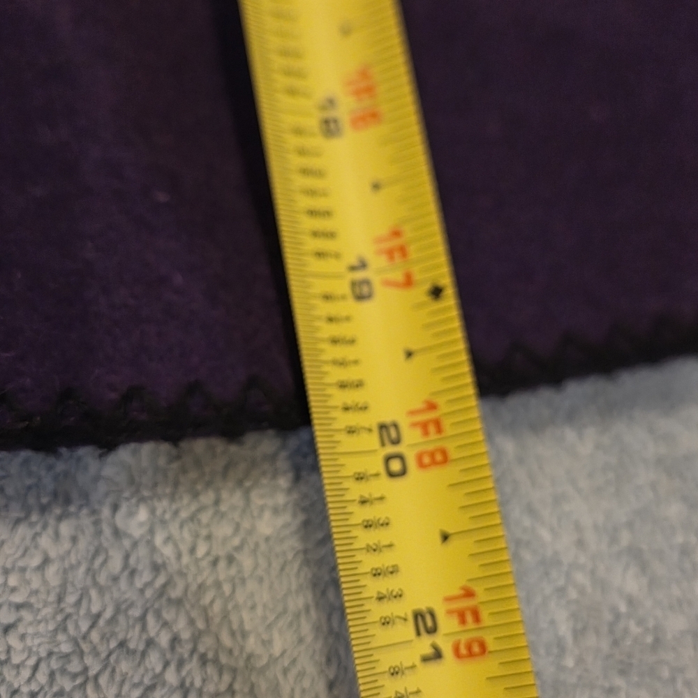 Vintage Women's Western Bolero Wool Jacket Mid West Garment Co. Purple Small - Picture 13 of 14
